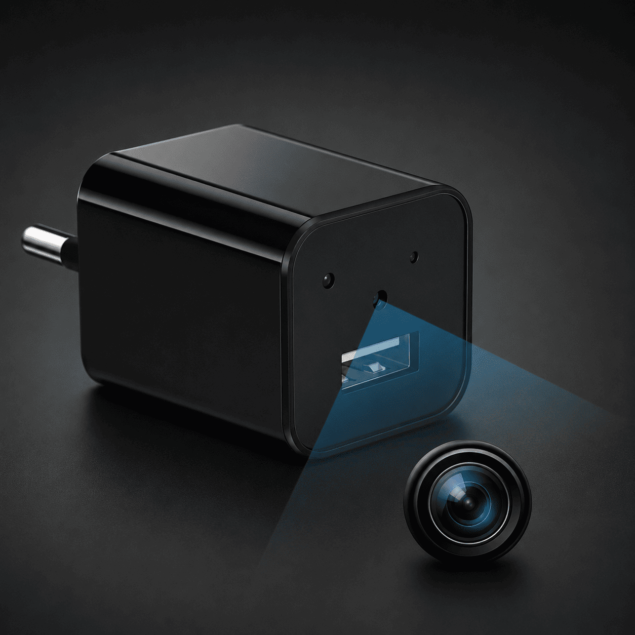 Cargador USB con cámara oculta HD - Imagen 3