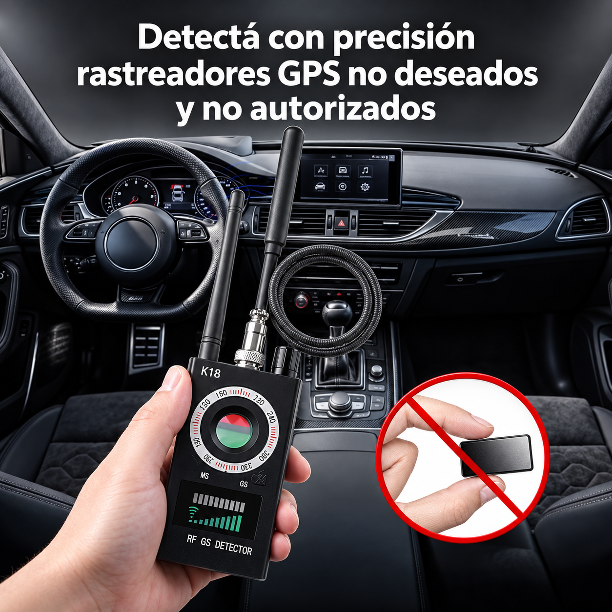 Detector de Radio Frecuencia y cámaras ocultas - Imagen 5
