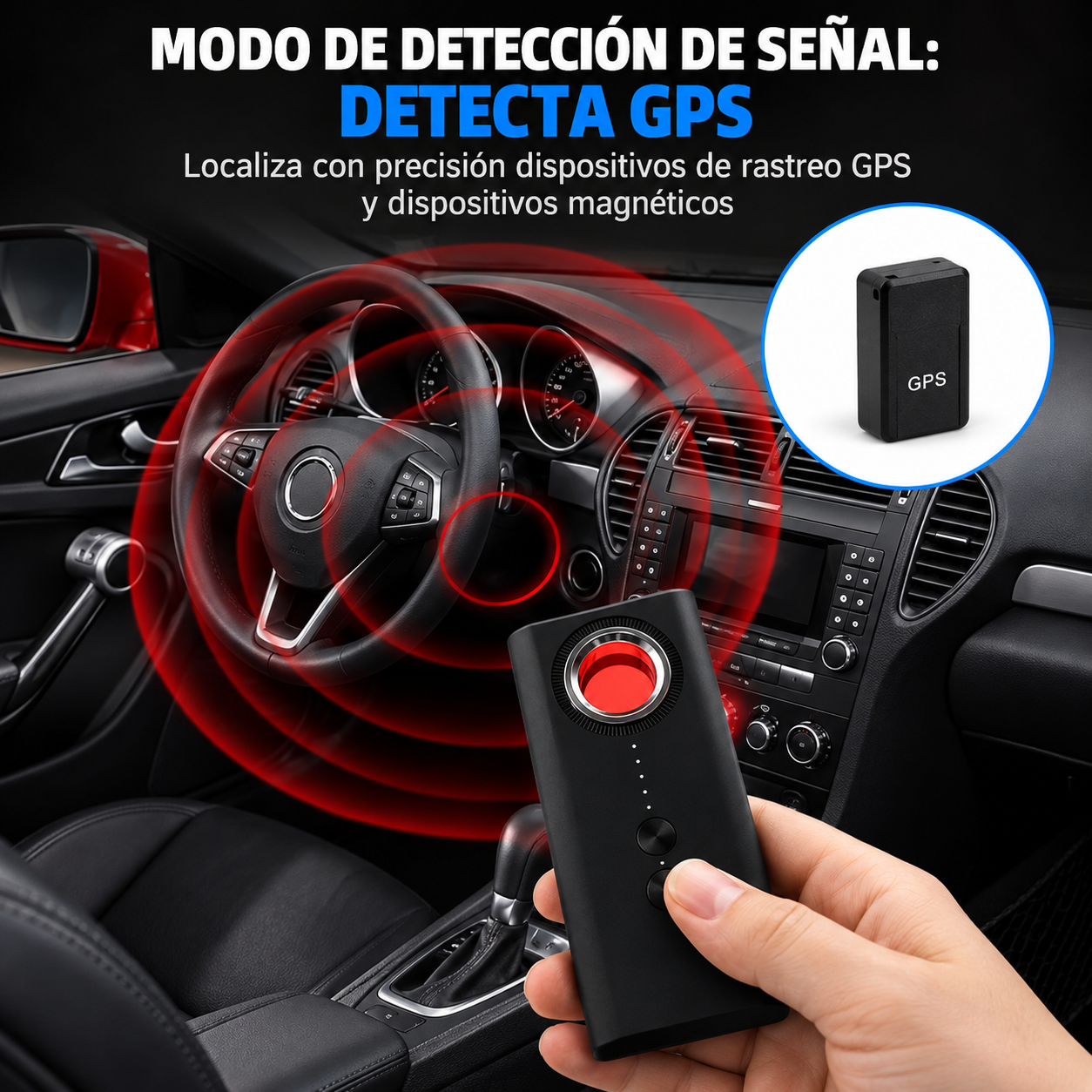 Mini Detector De Cámaras Y Micrófonos - Imagen 6
